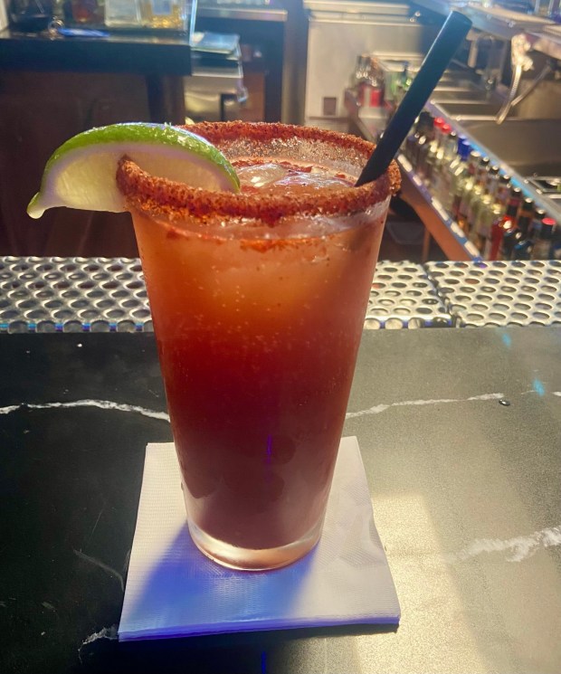 Kalaveras serves a Tamarindo Michelada with a sting. (Photo by Richard Guzman) 