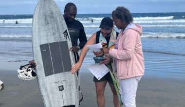 Blessed be the surfboards at inaugural gathering in La Jolla Shores – San Diego Union-Tribune