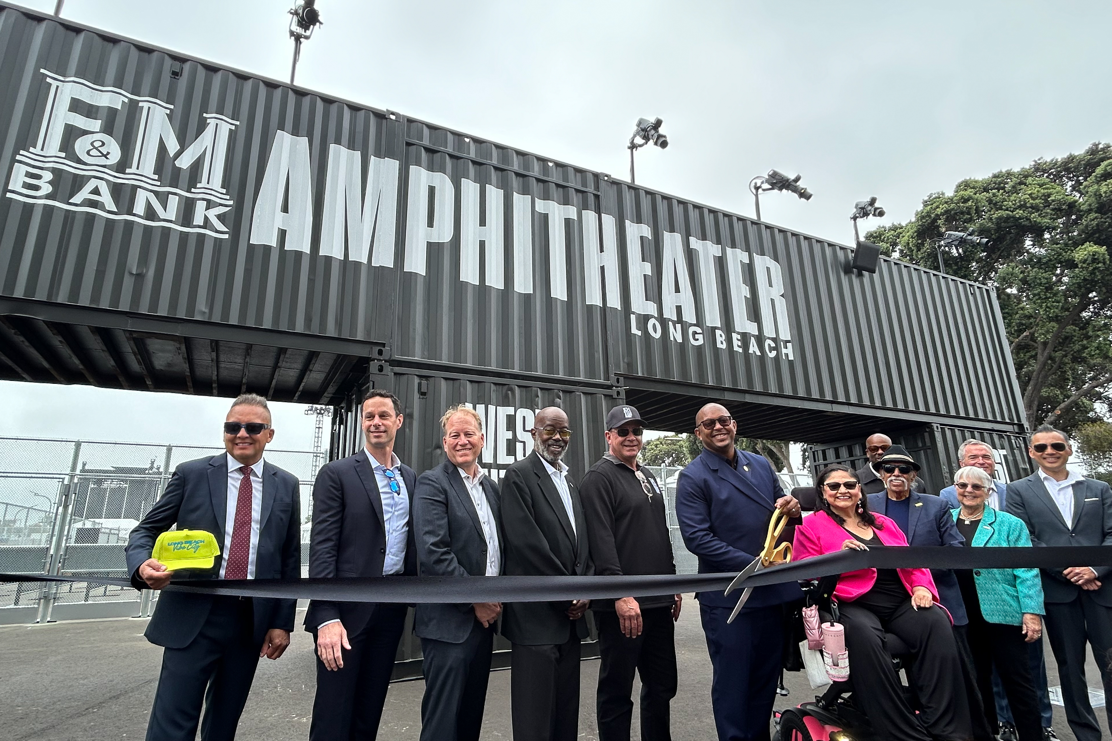 City leaders held a ribbon-cutting ceremony for the new F&M...