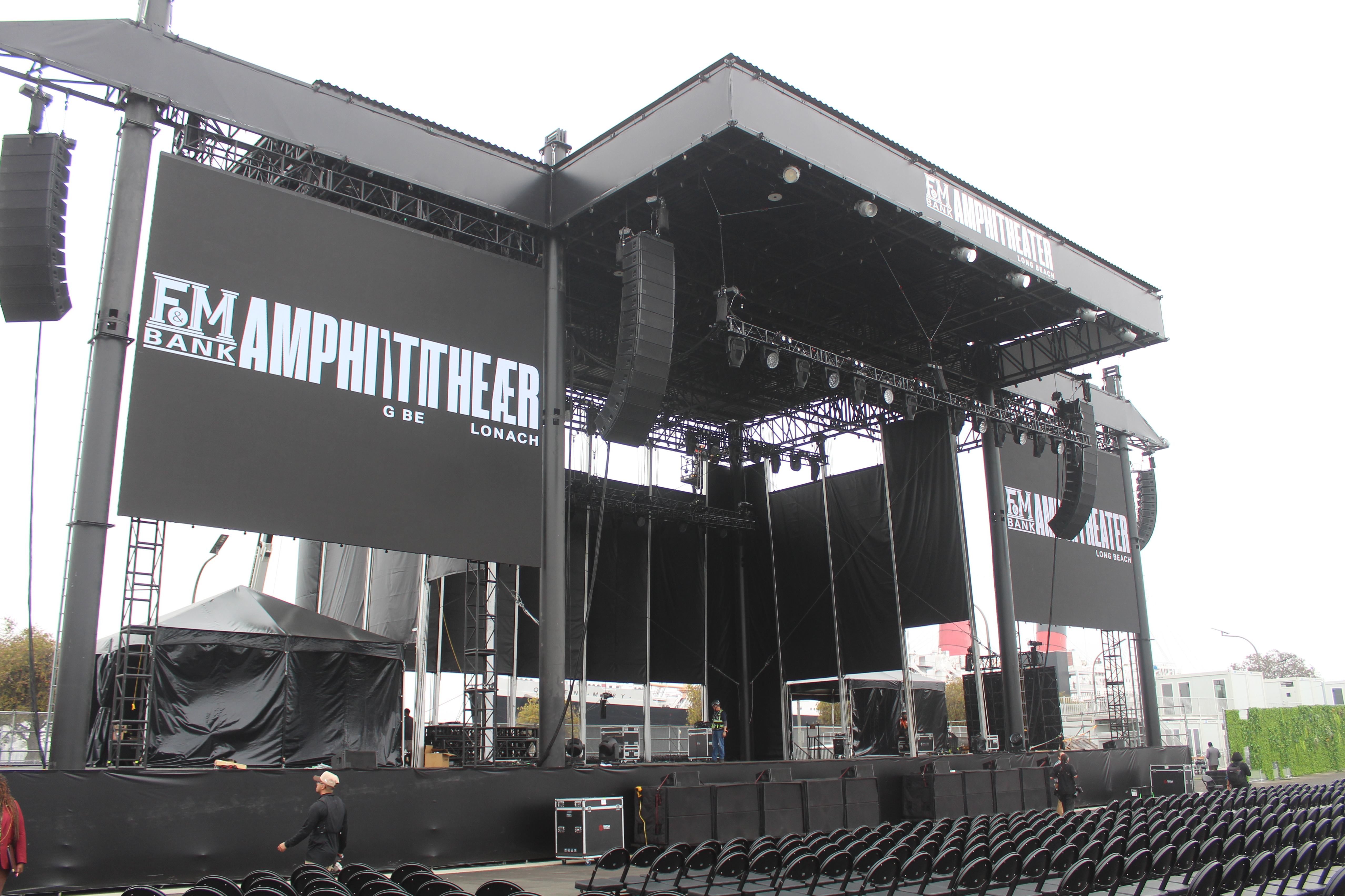 The F&M Bank Amphitheater of Long Beach is set to...
