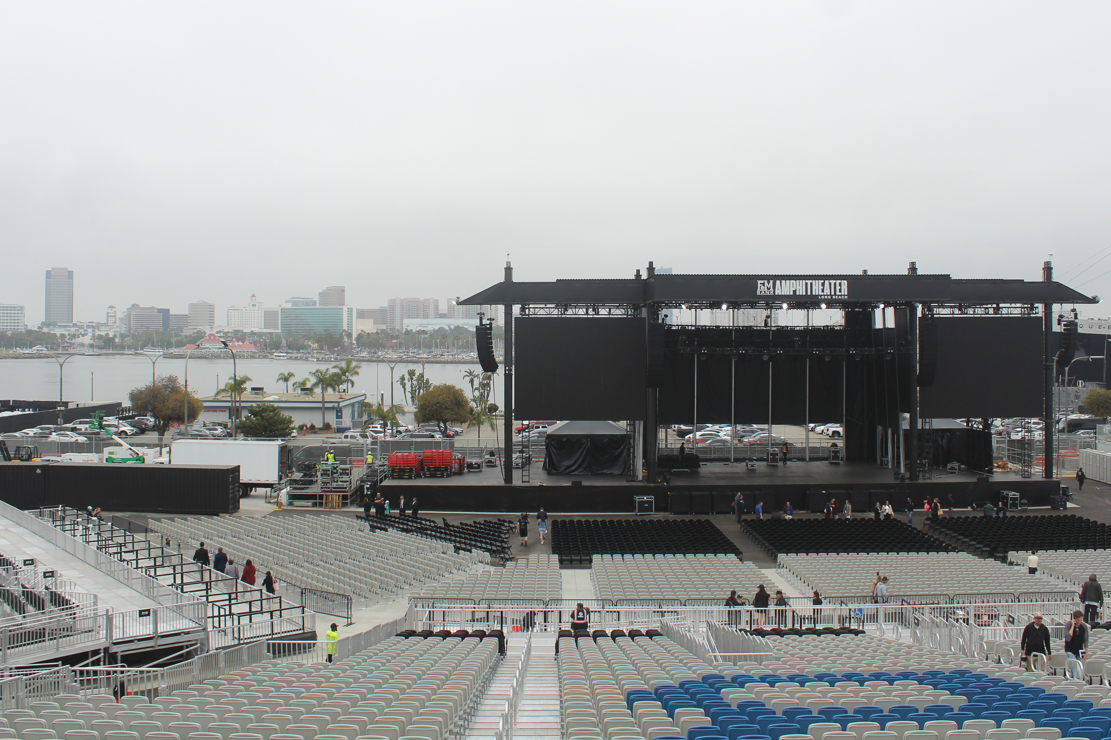 The F&M Bank Amphitheater of Long Beach is set to...