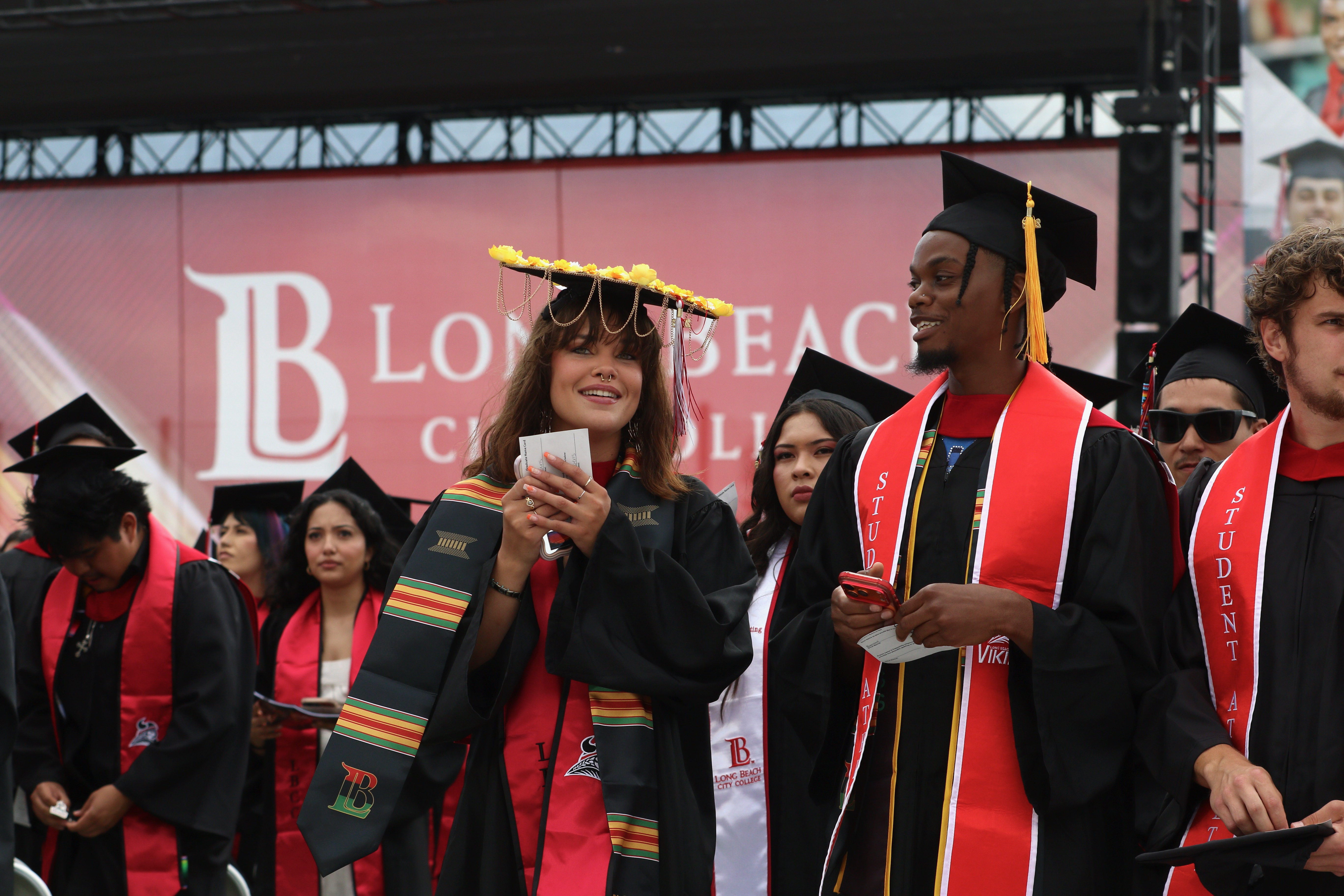 The Class of 2026 assembles for Long Beach City Collegeâs...