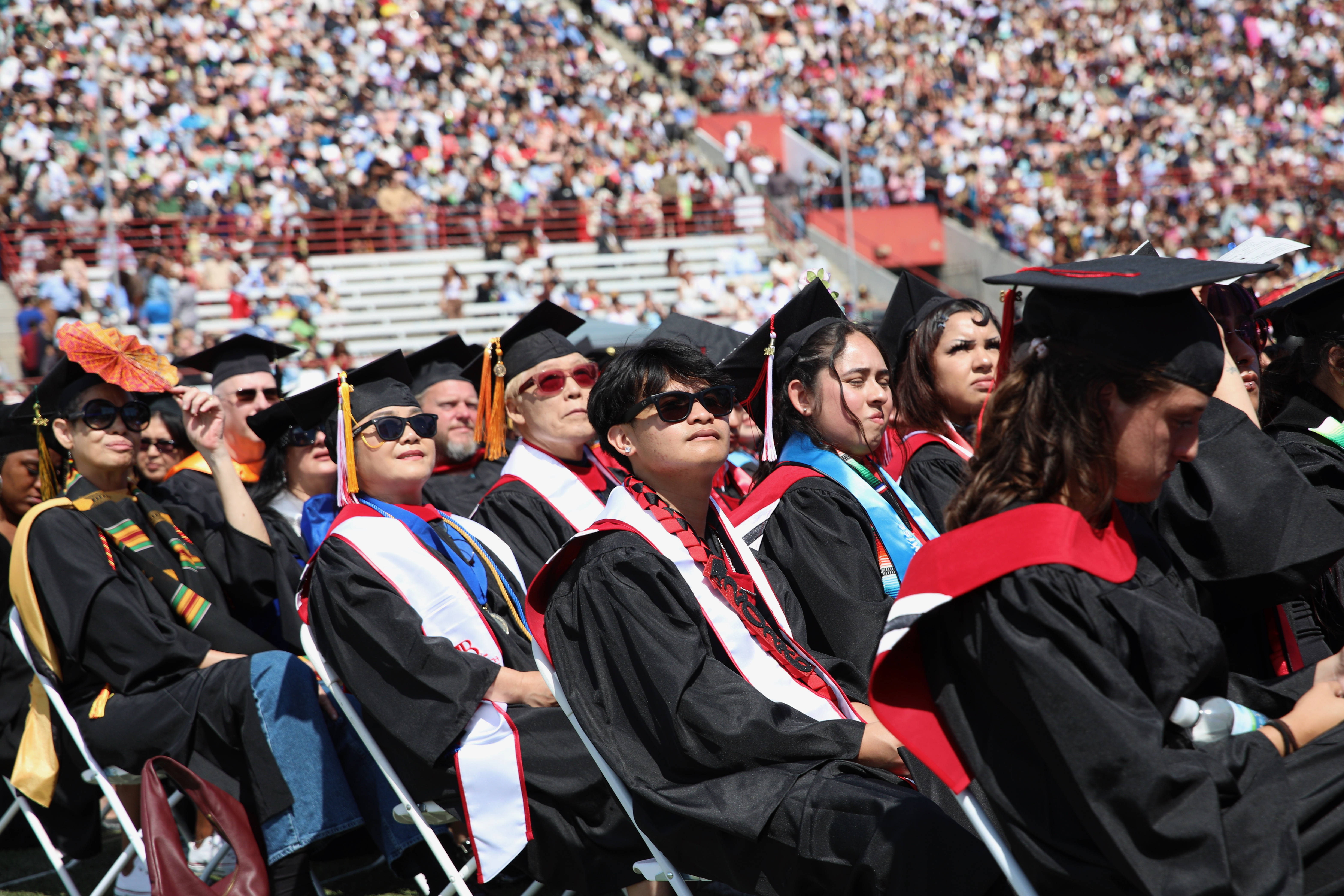 The Class of 2026 assembles for Long Beach City Collegeâs...