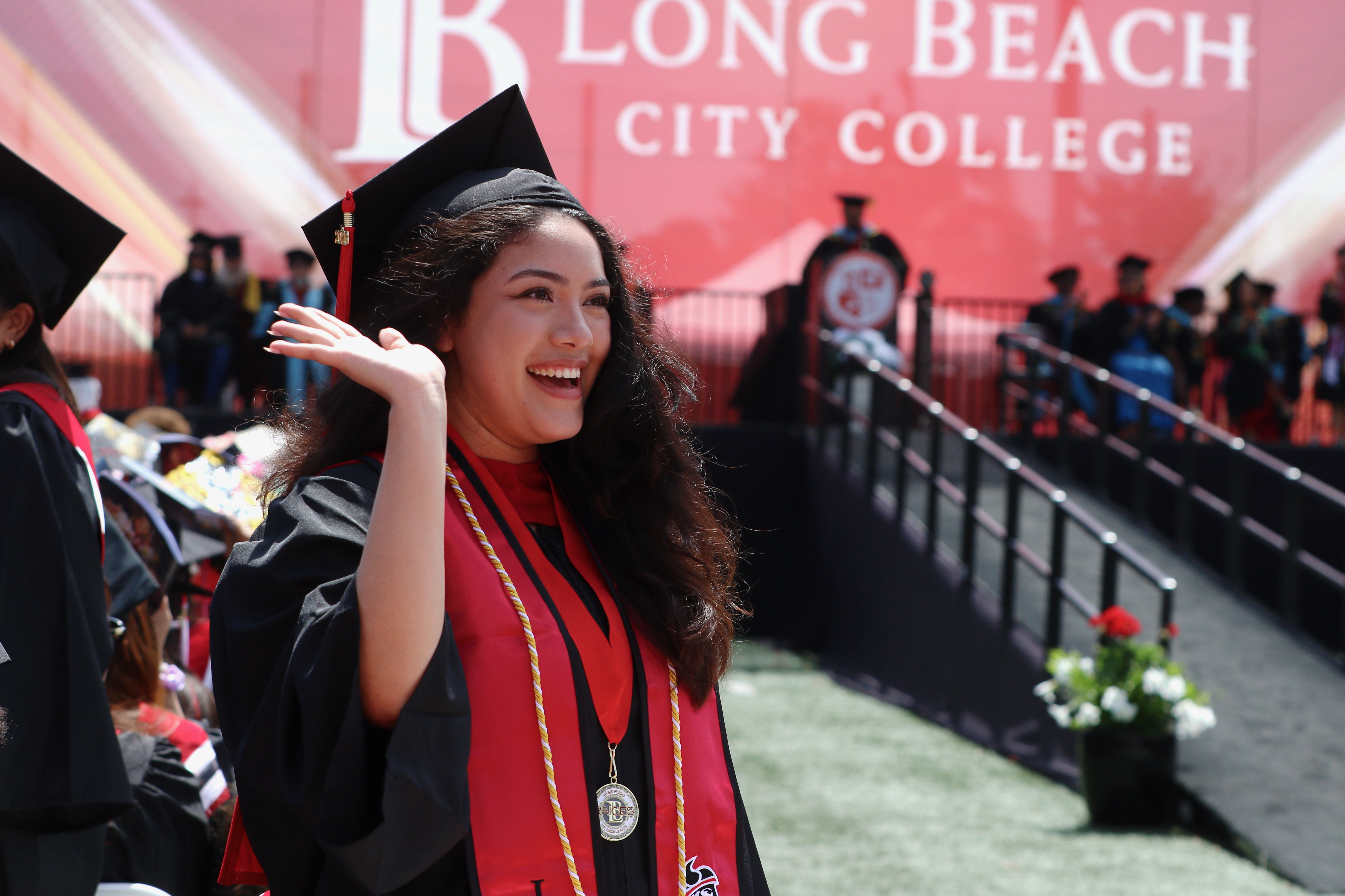 The Class of 2026 assembles for Long Beach City Collegeâs...
