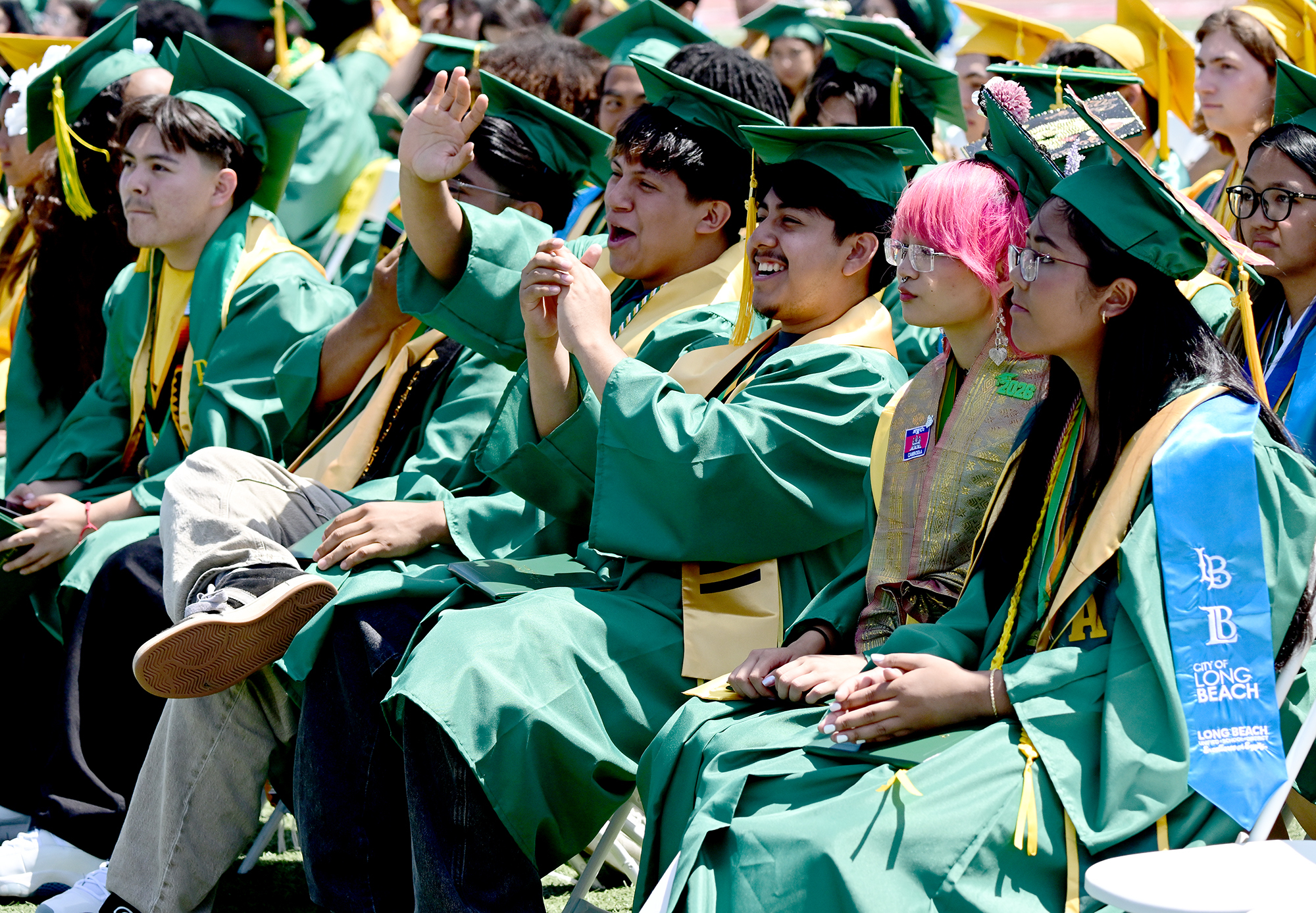 Poly High School graduation on June 8, 2026 in Long...