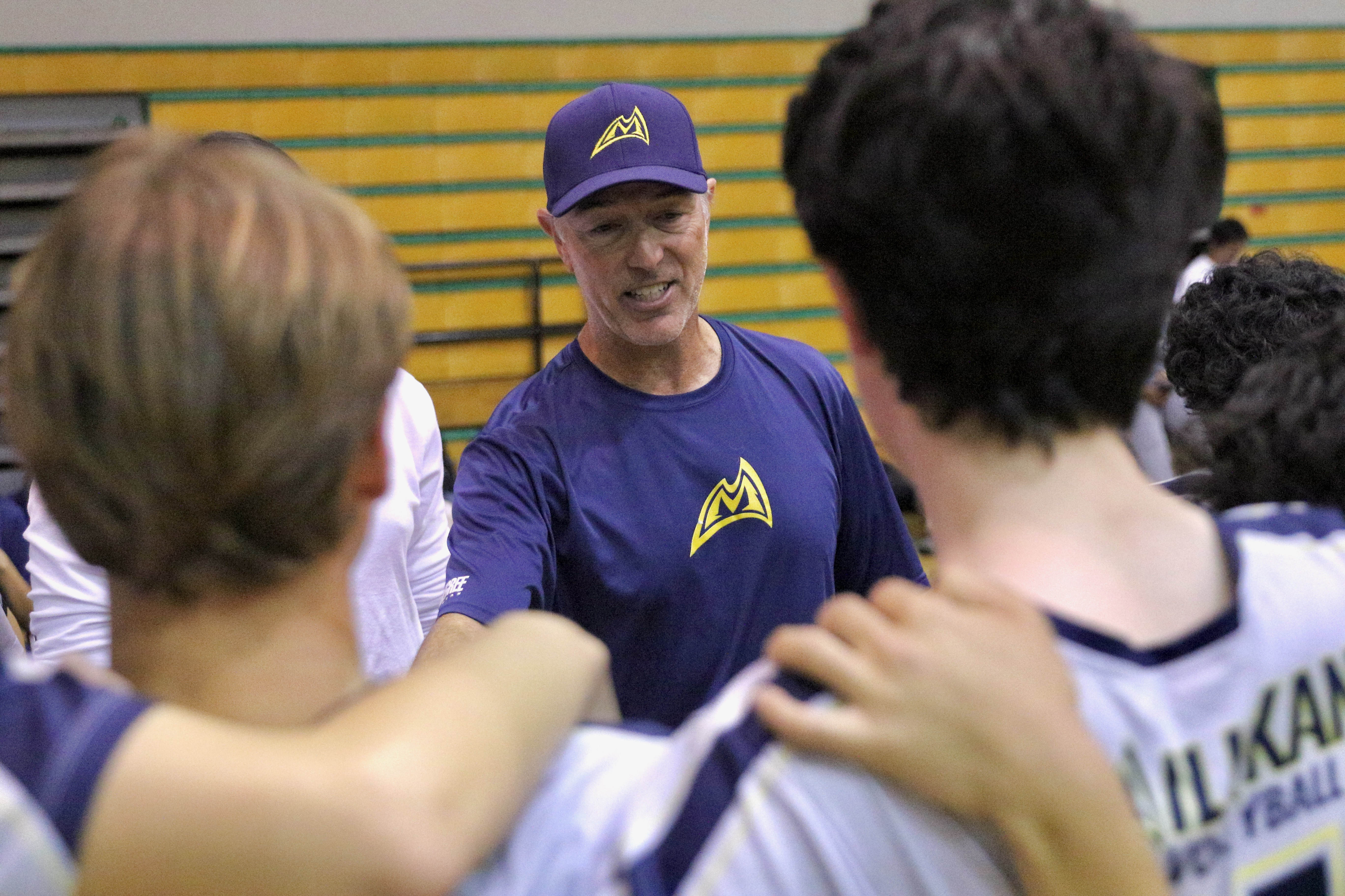 Millikan head coach Matt Johnson senses victory on the horizon...