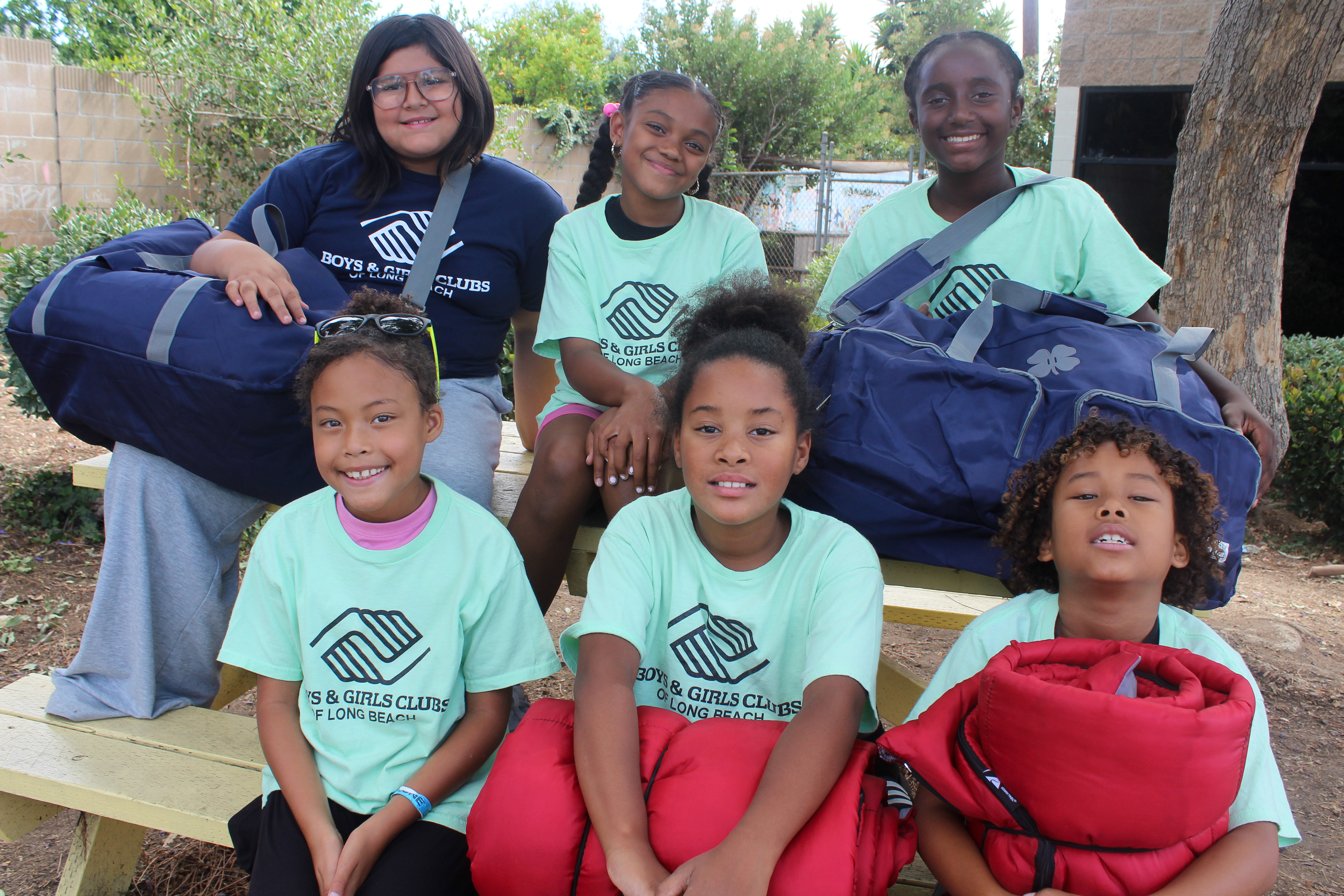 Kids from Boys & Girls Clubs of Long Beach are...
