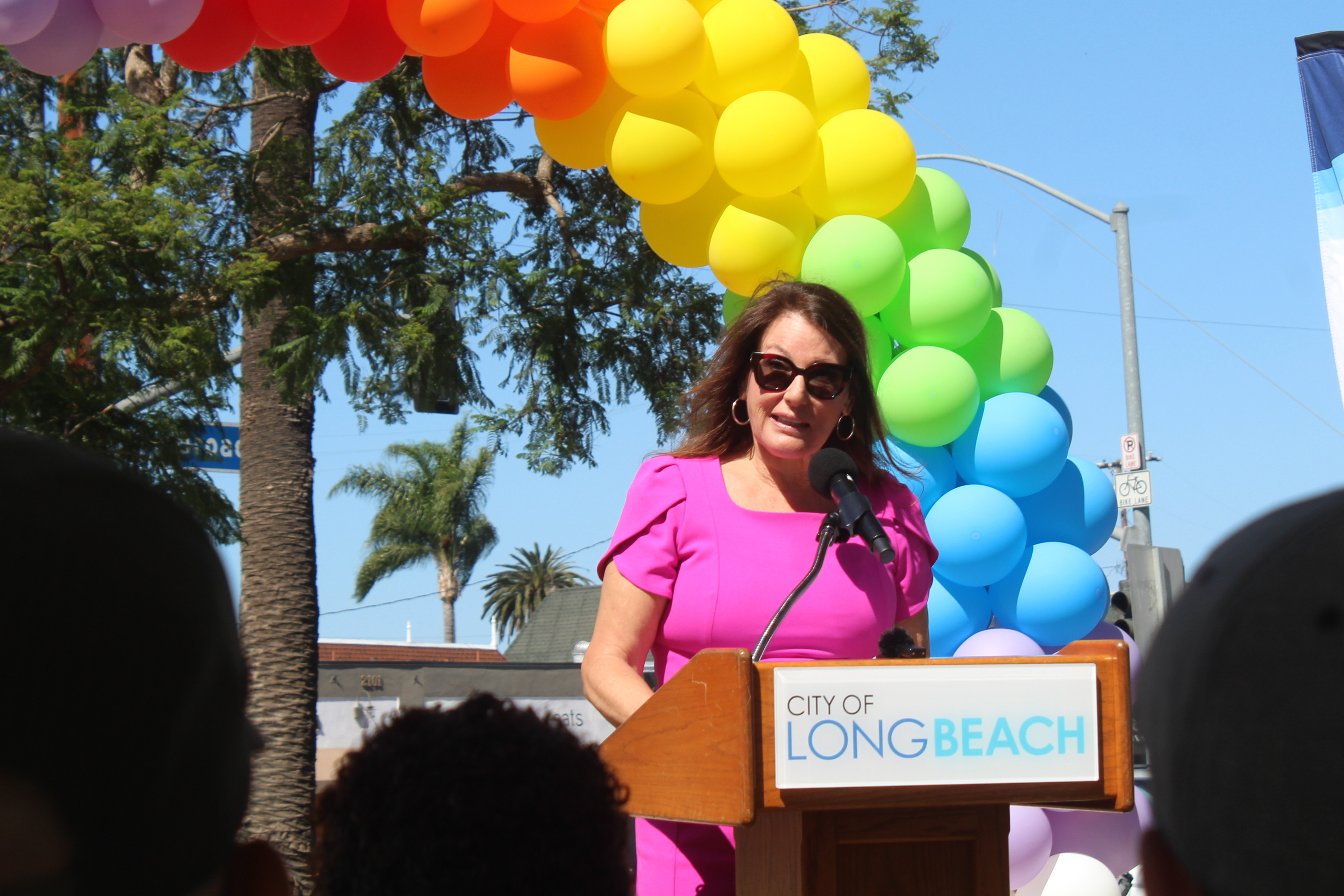 Councilmember Cindy Allen at a community event on Wednesday, June...