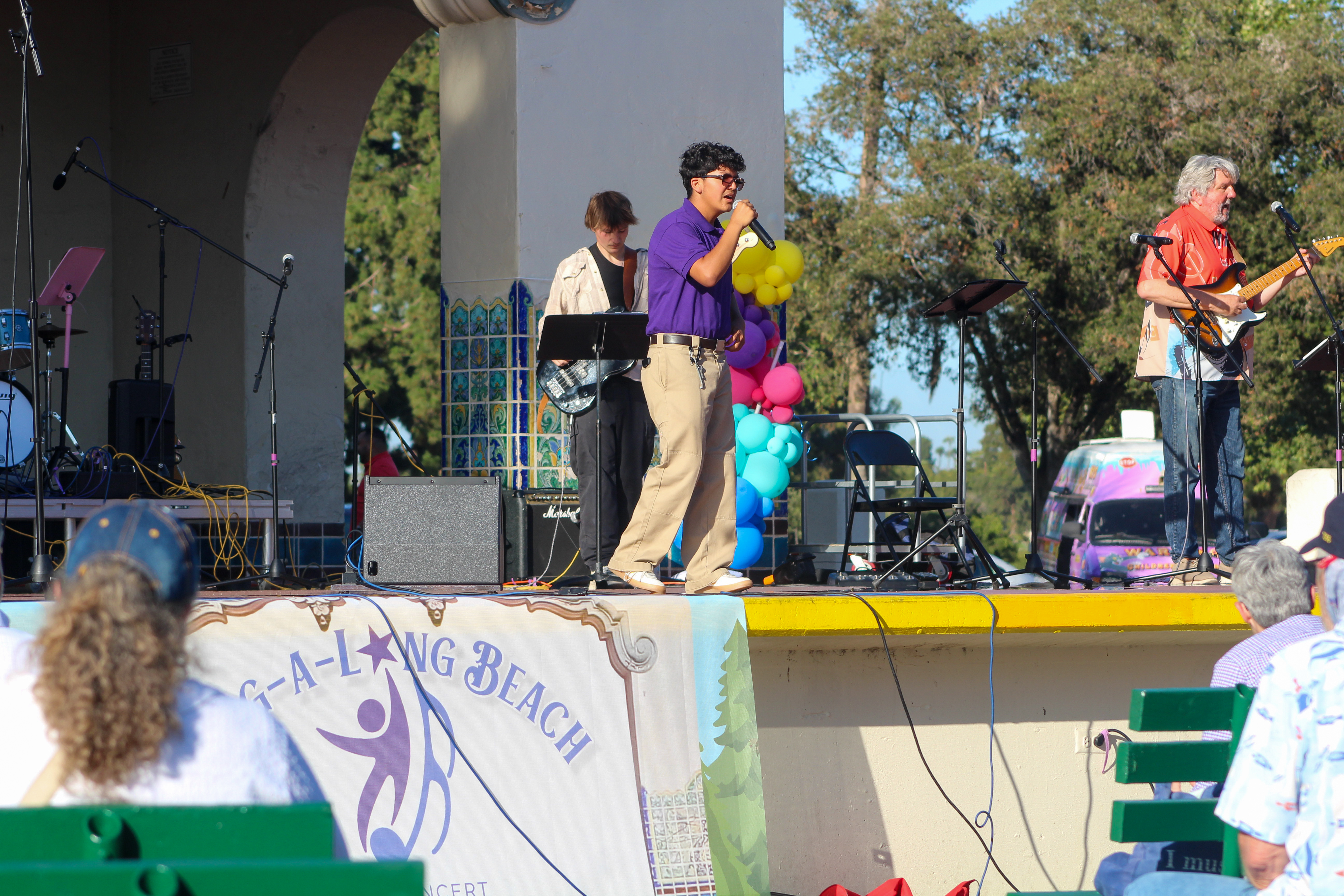 Long Beach Youth Chorus members performed during the second annual...