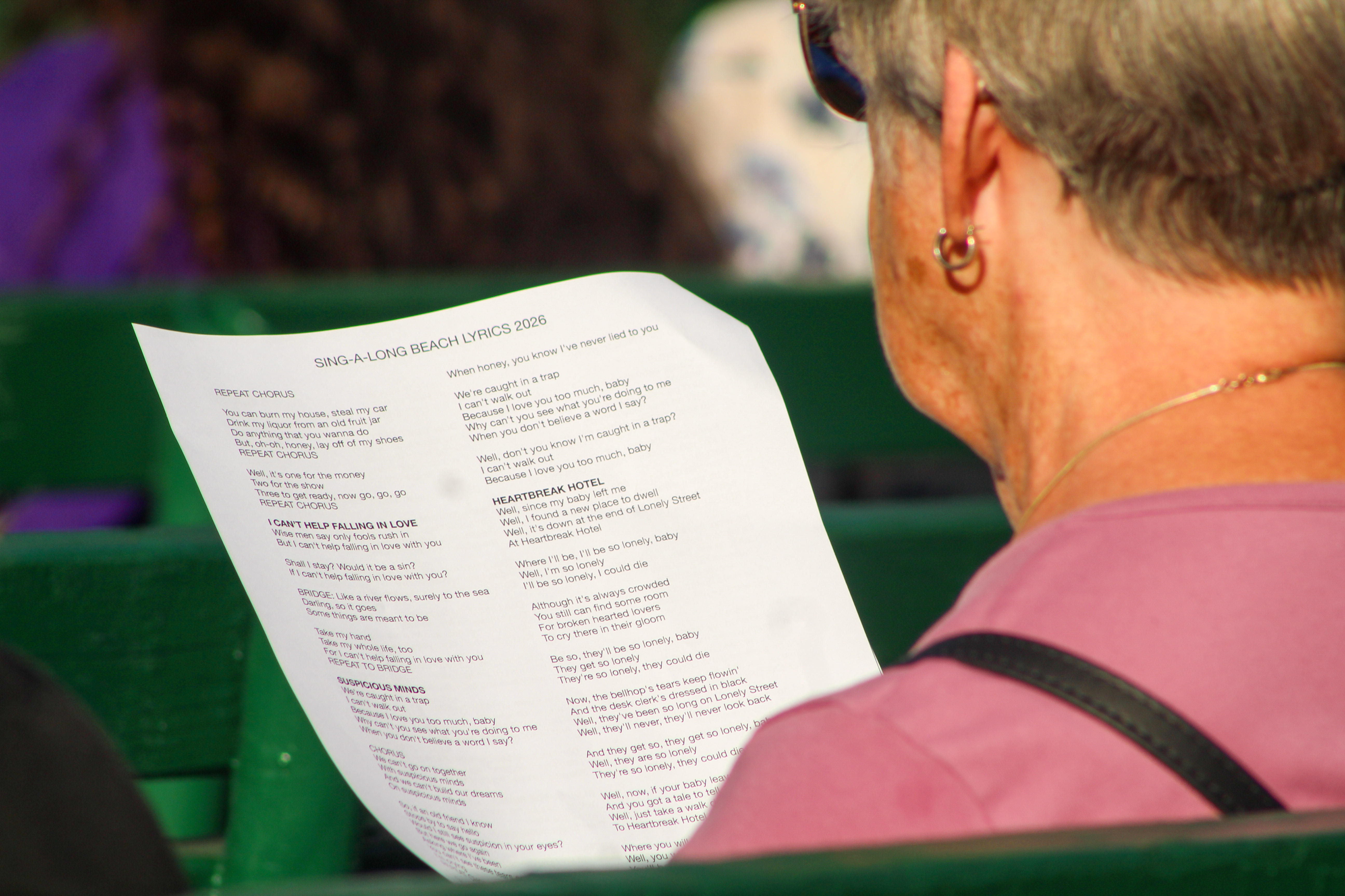 The second annual Sing-a-Long Beach event was held on Saturday,...