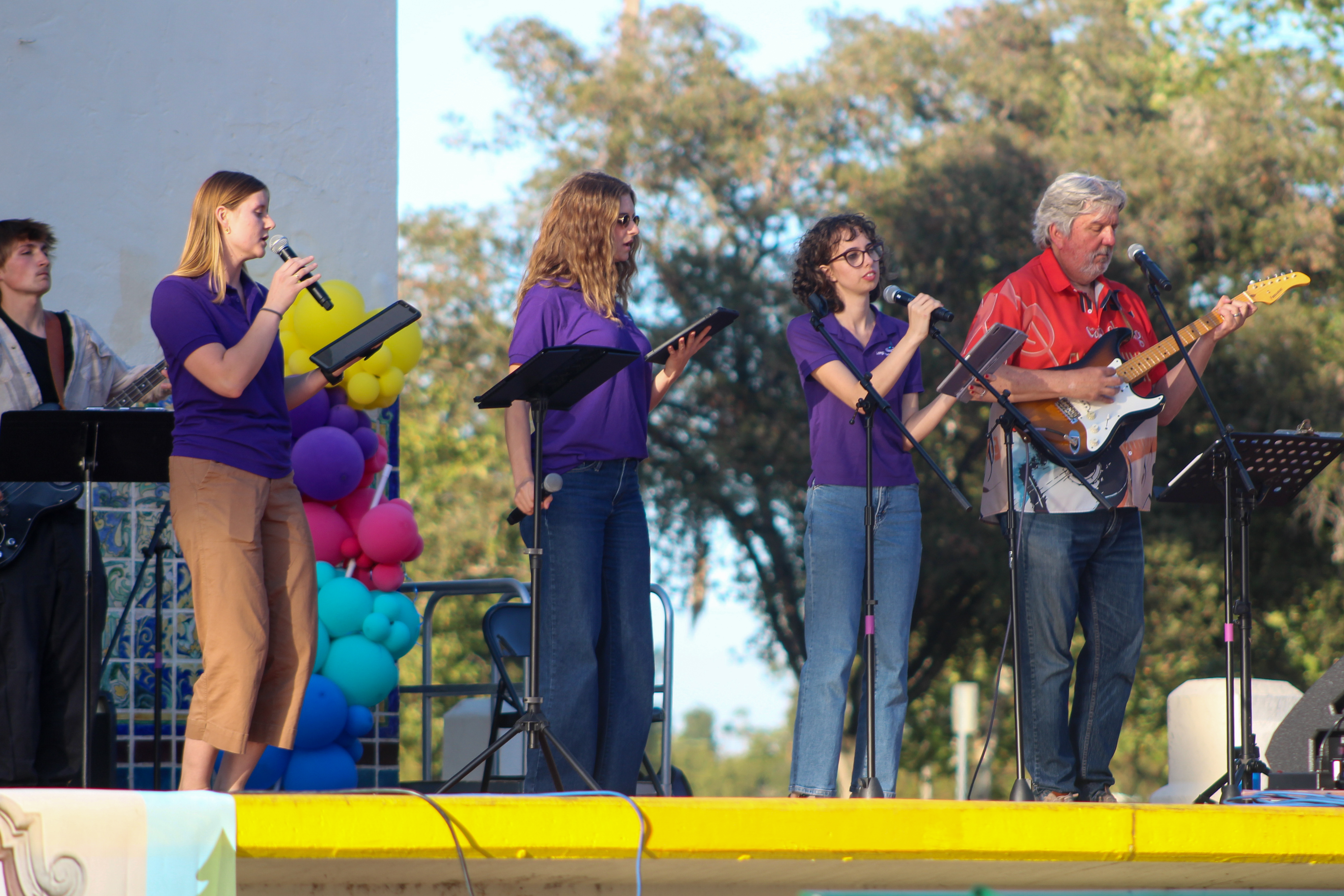 Long Beach Youth Chorus staff performed at the second annual...