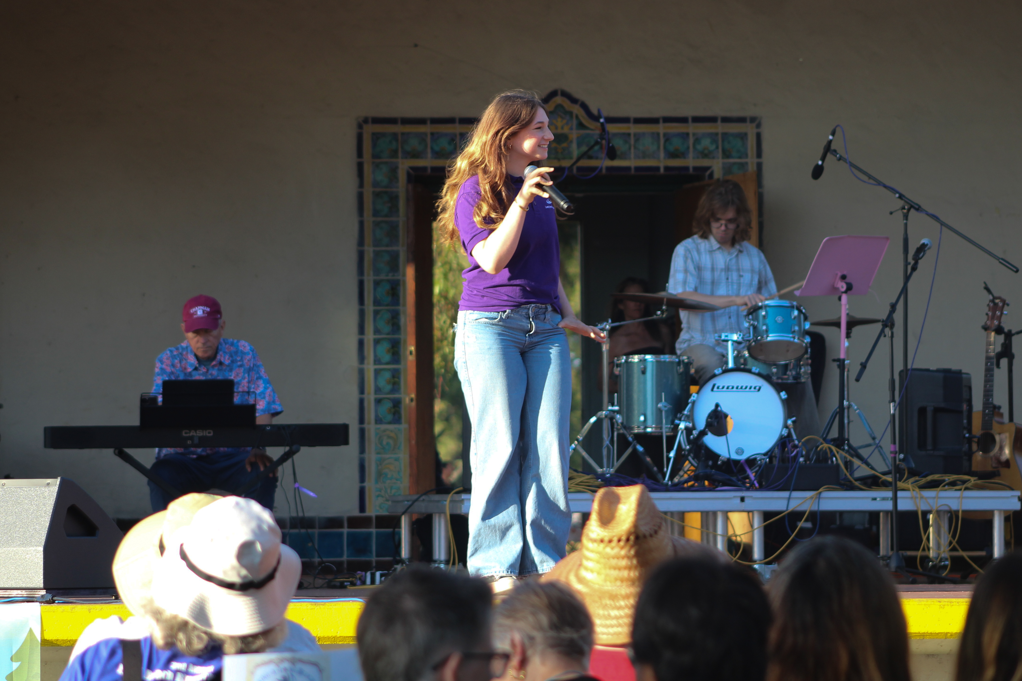 Long Beach Youth Chorus members performed during the second annual...