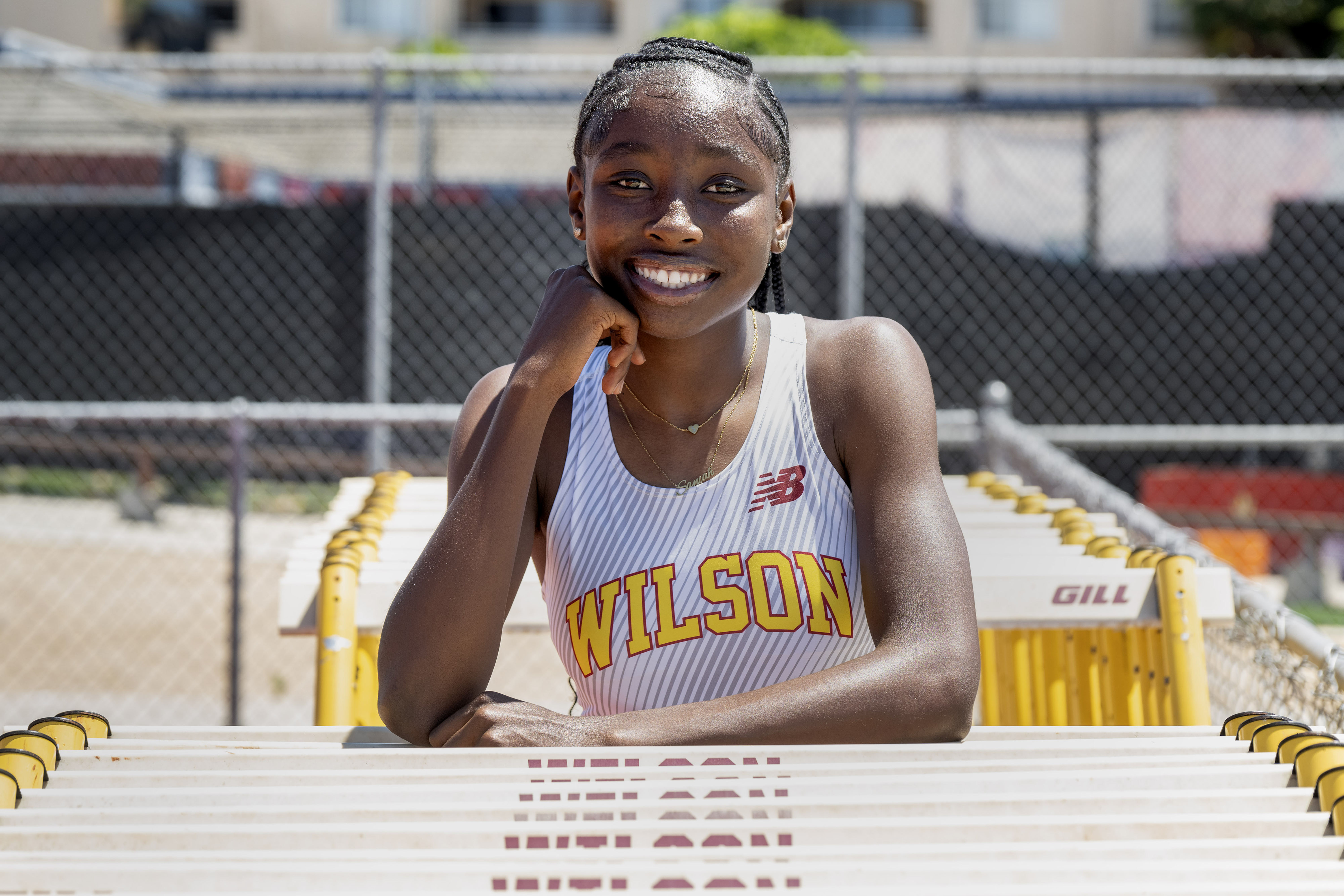 Saniah Varnado is a Press-Telegram athlete of the year at...
