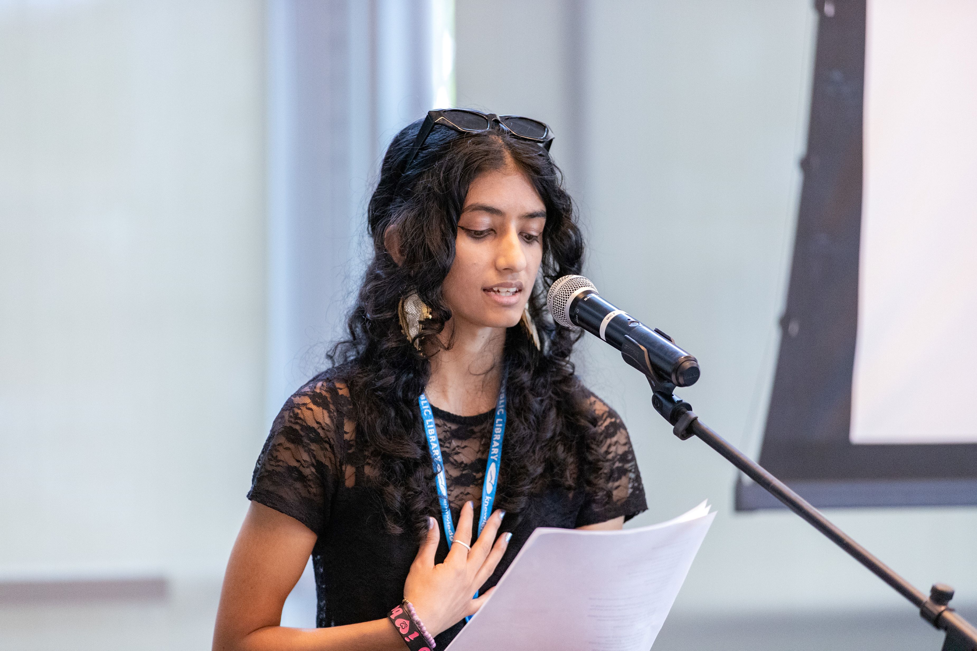 Long Beachâs 2026 Youth Poet Laureate Ajala Sen. (Photo courtesy...