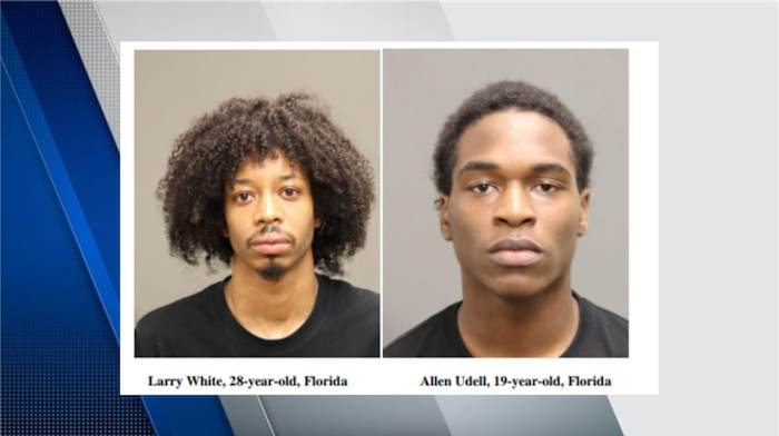 Men charged after an Oakland County road rage incident involving an AR-style pistol