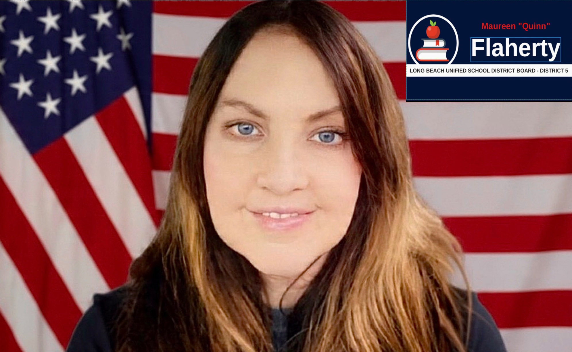 Maureen “Quinn” Flaherty is a candidate for the Long Beach...