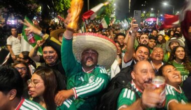 Priced out of World Cup, Mexican fans take celebrations into own hands