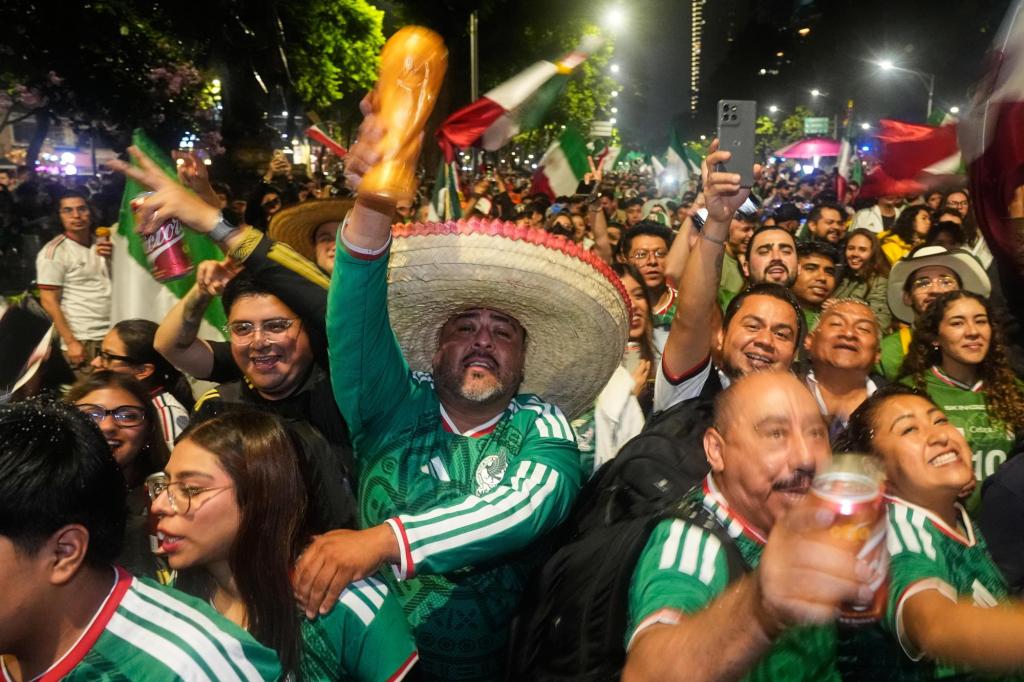 Priced out of World Cup, Mexican fans take celebrations into own hands