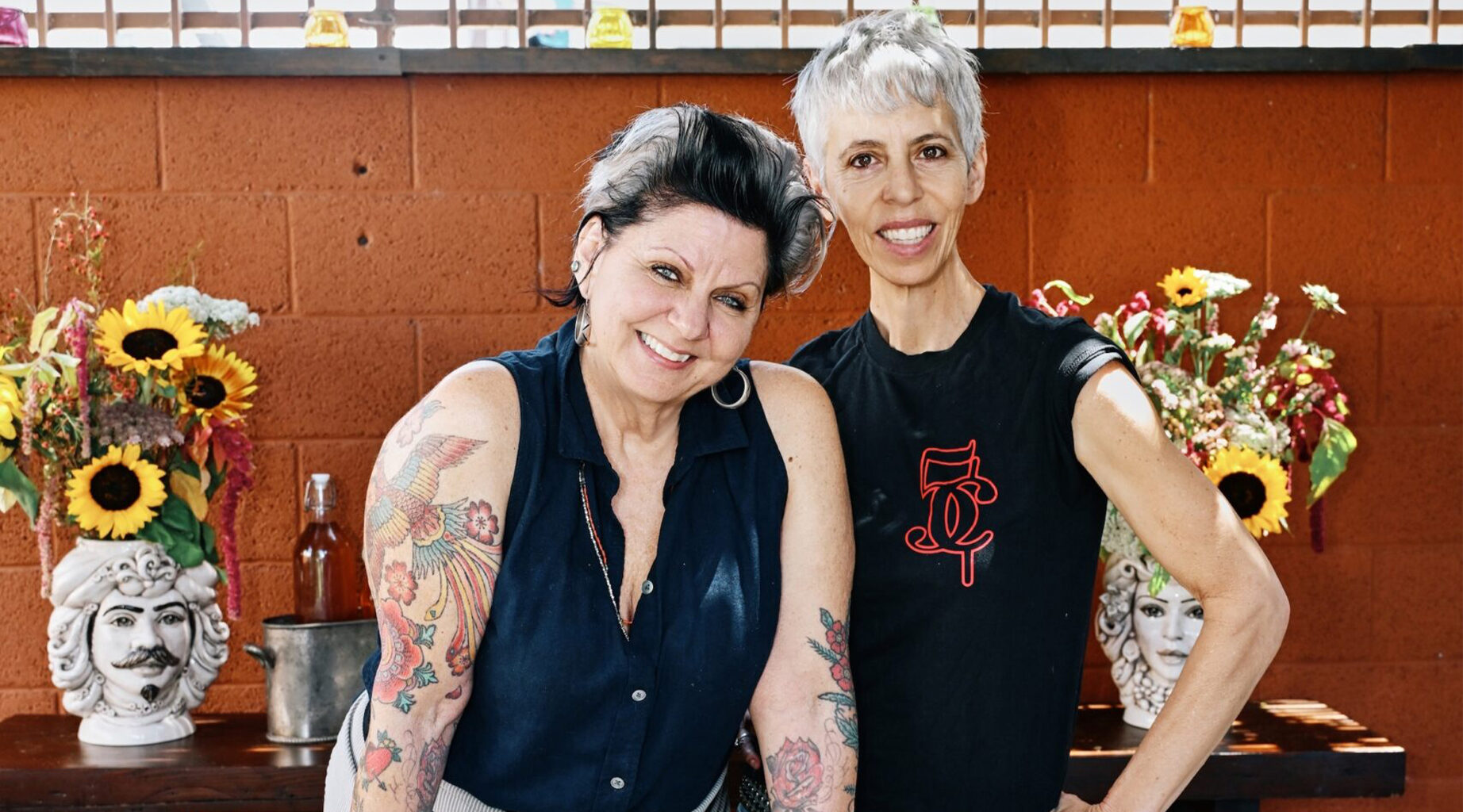 Monica May and Kristen Trattner