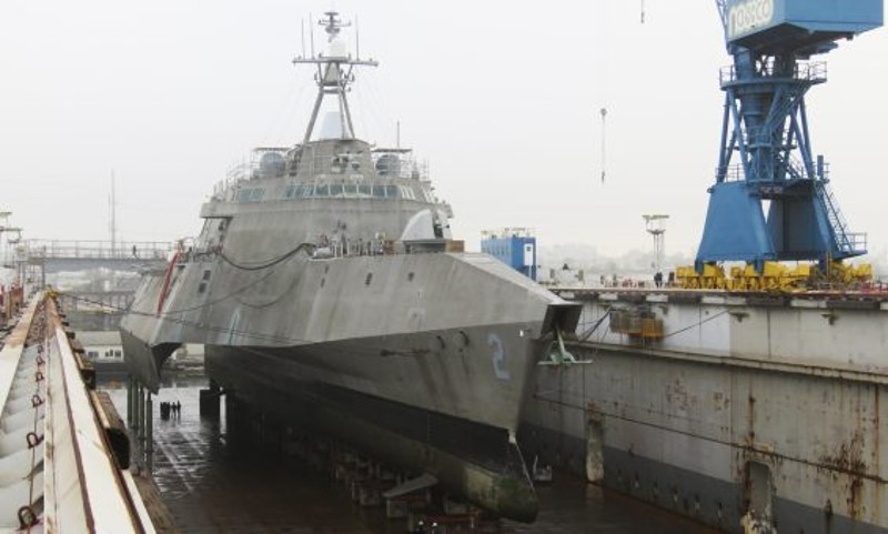 No injuries reported after fire breaks out on Navy ship at NASSCO shipyard
