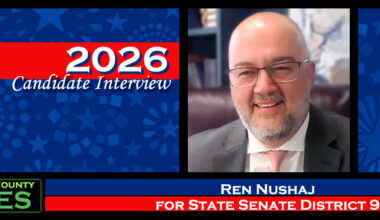 2026 Candidate Interview: Ren Nushaj for State Senate District 9