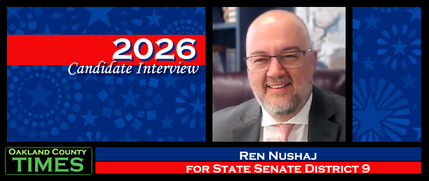 2026 Candidate Interview: Ren Nushaj for State Senate District 9