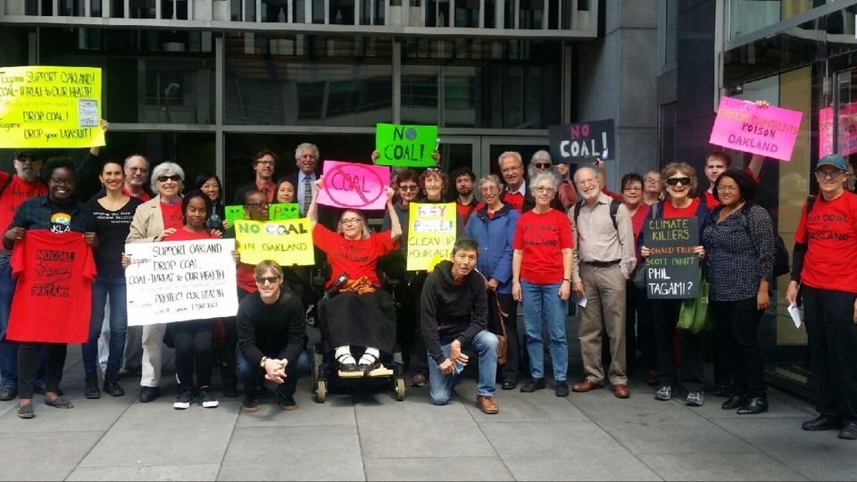 Community mobilizes after Trump announces $75 Million for West Oakland Coal Terminal