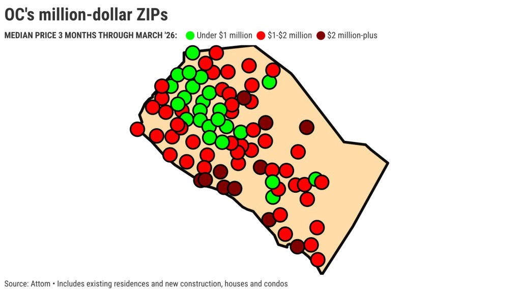  OC has 58 million-dollar ZIPs. Is yours on the list? – Orange County Register