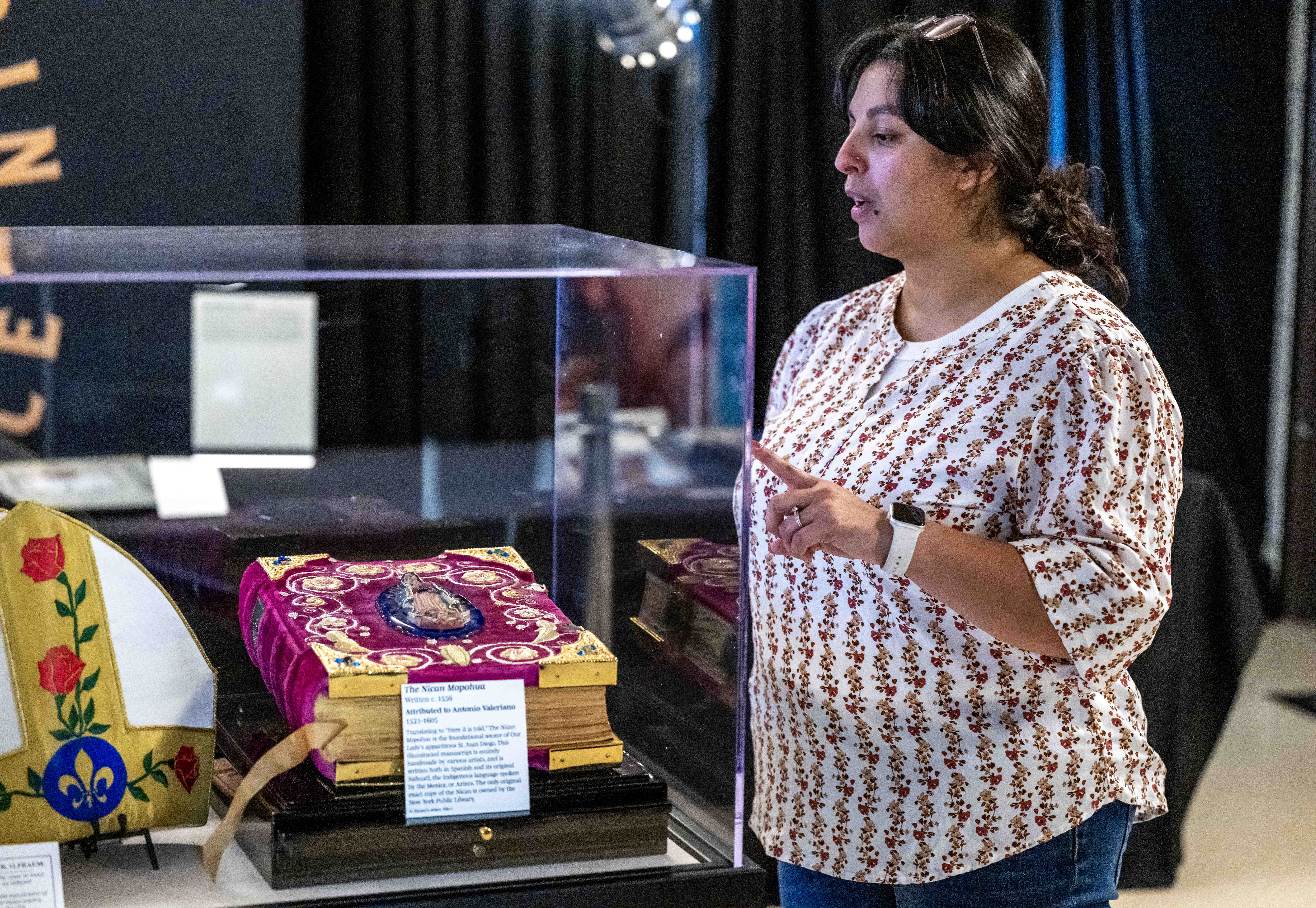 Daniella Mosqueda, Assistant Archivist for the Roman Catholic Diocese of...