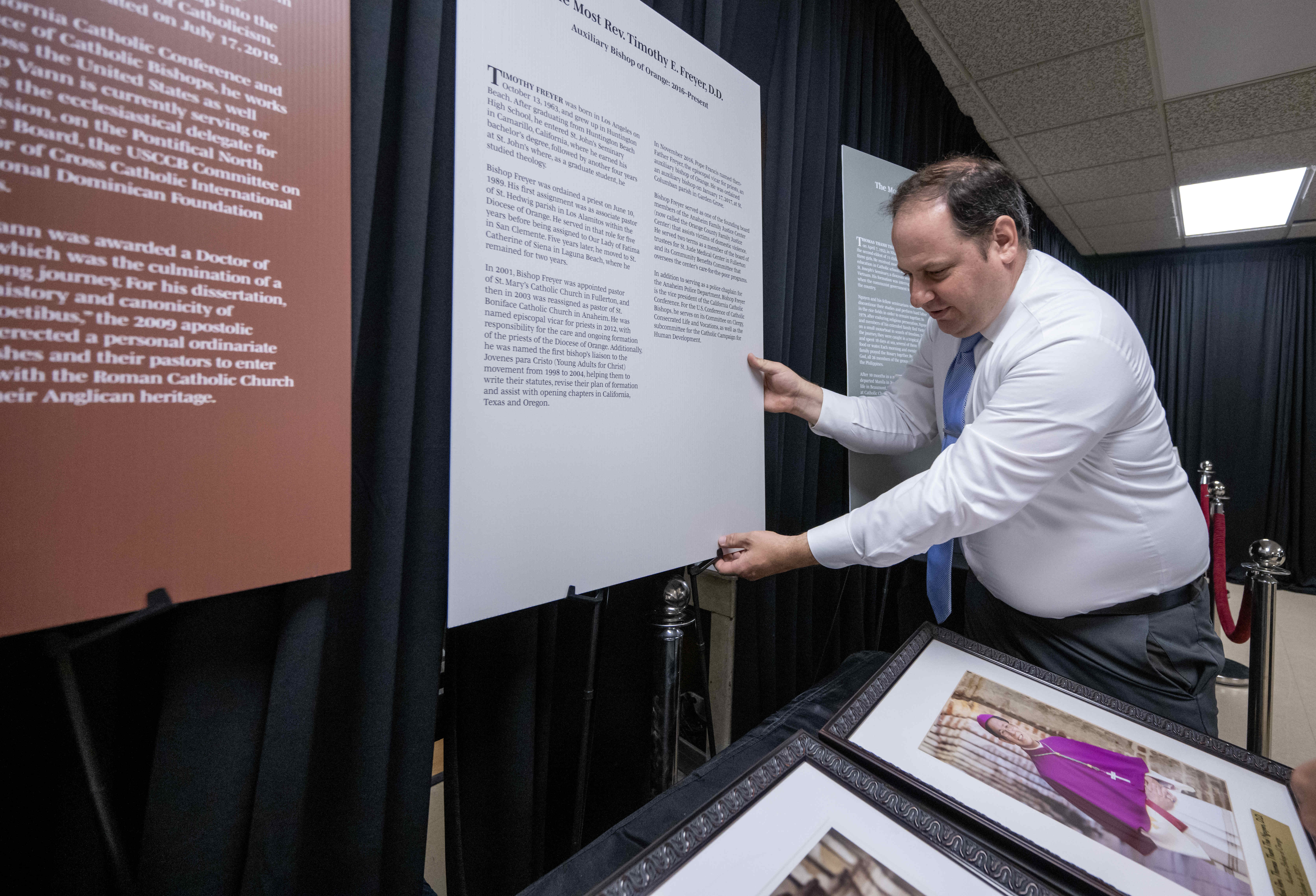 Bradley Zint, Assistant Director of Communications for the Roman Catholic...