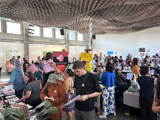 Inside the LitLit book festival in downtown L.A. on June 6, 2026. (Photo by Erik Pedersen / SCNG)