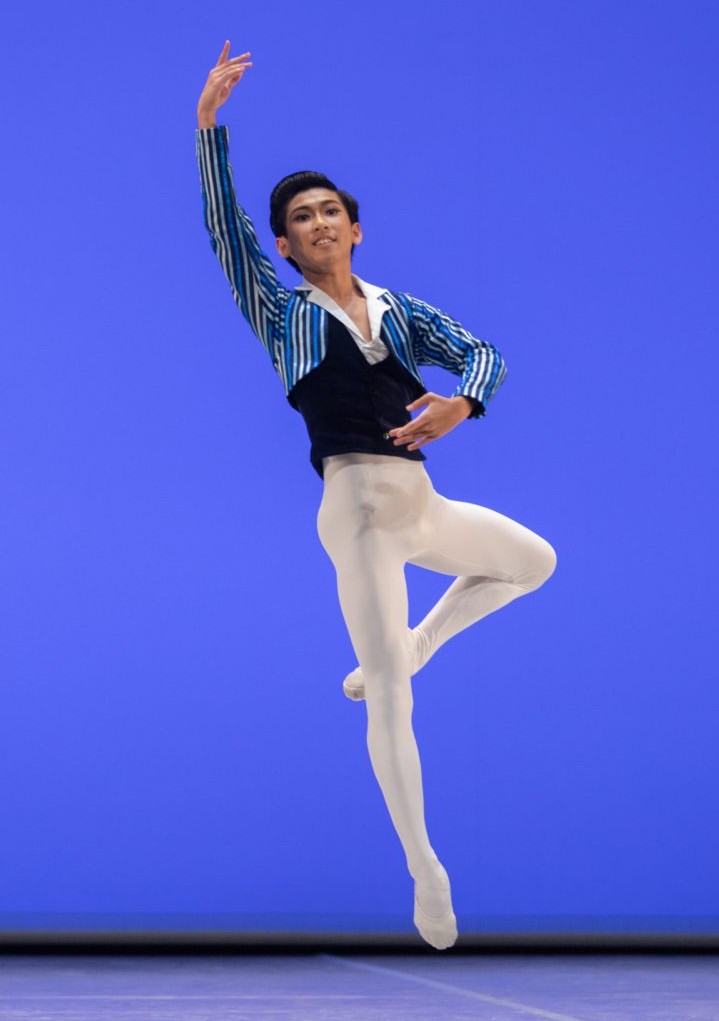 Southland Ballet Academy student Leon Yusei Sai, 15, of Huntington...