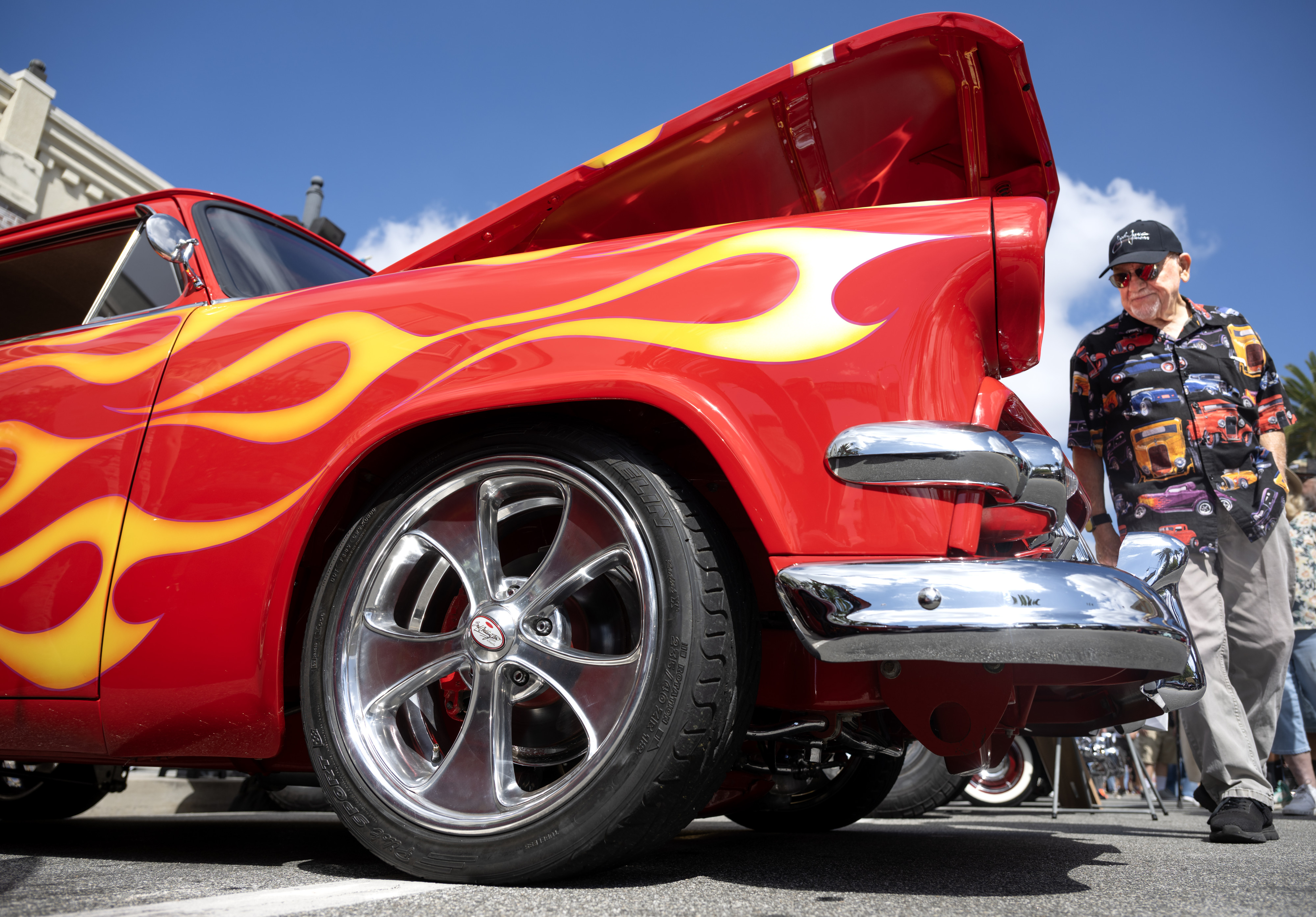 Jim Mueller, a car enthusiast who owns “lots of cars,â...