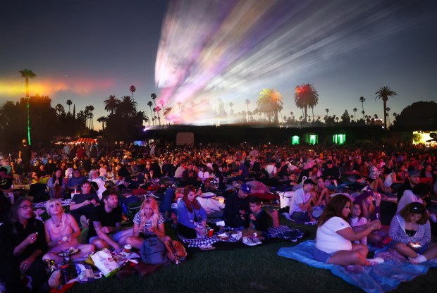 Cinespia will host a special Fourth of July screening of "Jurassic Park" at Hollywood Forever Cemetery. (Photo by Mario Tama/Getty Images)