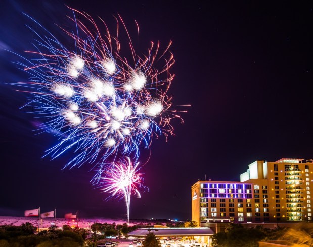Agua Caliente Resort Casino Spa Rancho Mirage will be one of several Southern California casinos offering free fireworks displays for the Fourth of July.(Courtesy of Agua Caliente Resort Casino Spa Rancho Mirage)