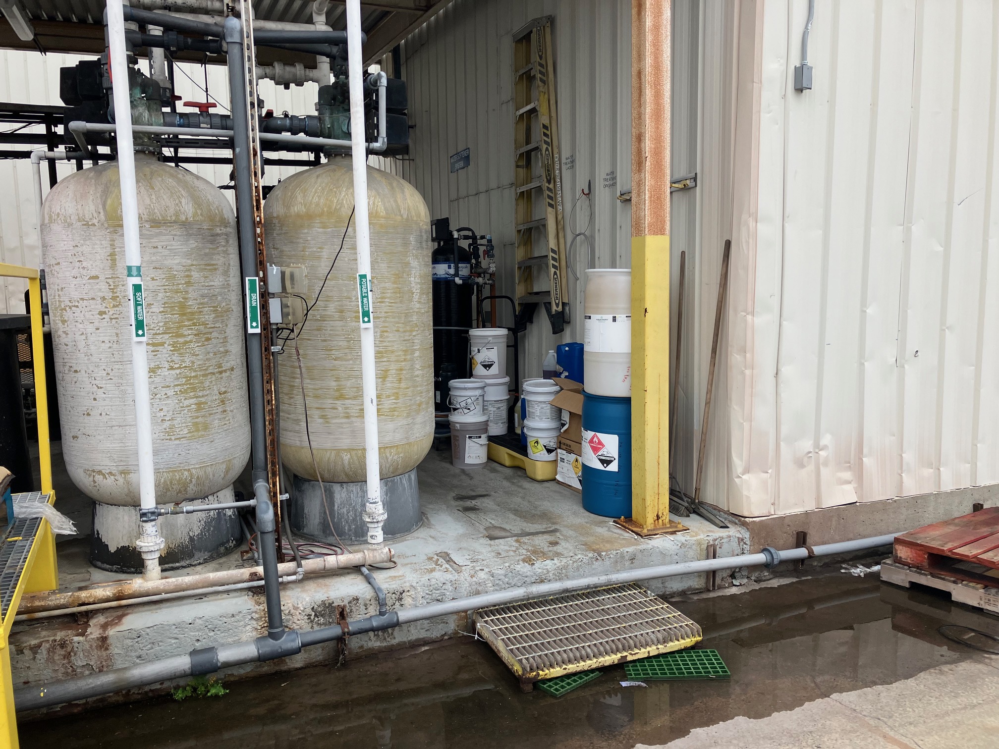 Pictures taken around GKN Aerospace in Garden Grove during a...