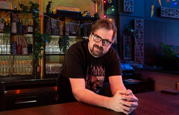 Chef and co-owner of the Darkroom, Zach Scherer, at the Santa Ana restaurant and bar on Tuesday, Dec. 17, 2024. (Photo by Mindy Schauer, Orange County Register/SCNG)