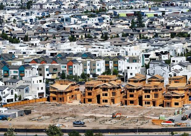 New homes are under construction in the Great Park Neighborhoods in Irvine, CA, on Monday, Aug. 19, 2024. (Photo by Jeff Gritchen, Orange County Register/SCNG)