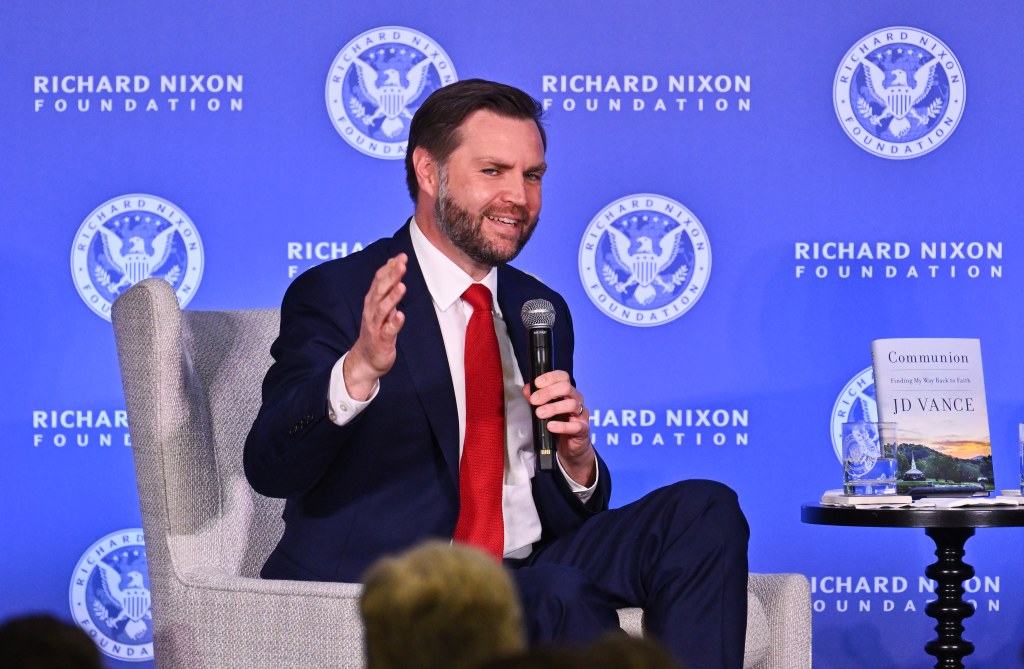 Vice President JD Vance says it’s ‘crazy’ Watergate led to a president’s downfall during a speech at the Nixon Library