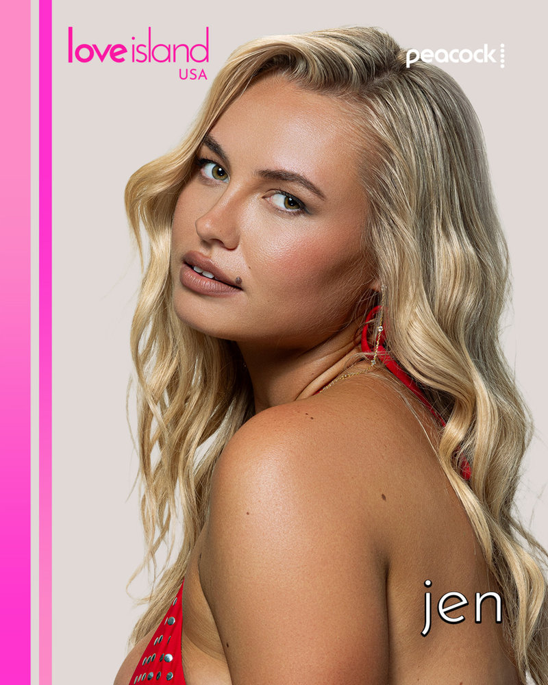 New “Love Island USA” bombshell Jen Terry from Melbourne, Florida....