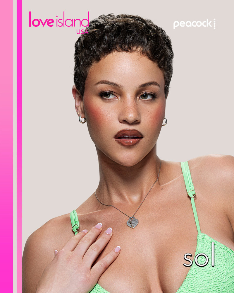 New “Love Island USA” bombshell Sol Dean from Orange, California....