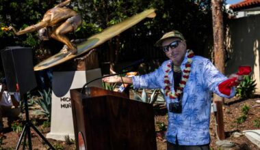 Corky: Stoked to honor Mickey Munoz on a great Orange County day – Orange County Register