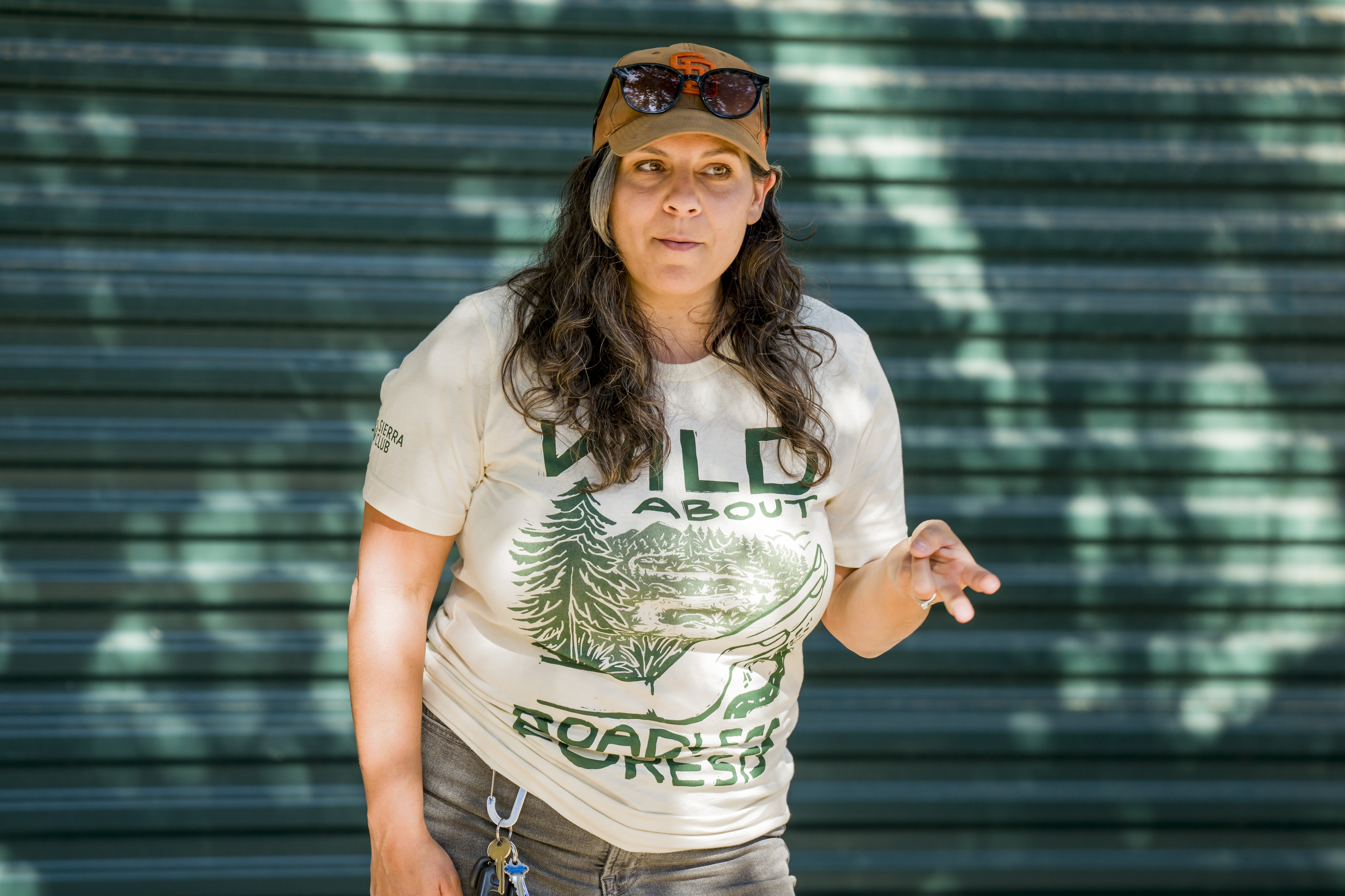 Mary Lunetta, National Conservation Strategist for the Sierra Club, speaks...