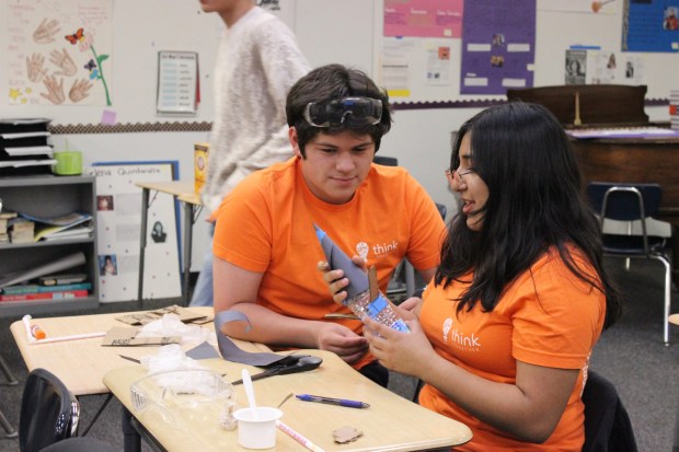 Think Together is the recipient of $125,000 from Boeing. The money will go toward expanding the nonprofit's STEM curriculum and Workforce Readiness and Employment Program. The program guides K-12 students at 72 Think Together sites. (Photo courtesy of Think Together)
