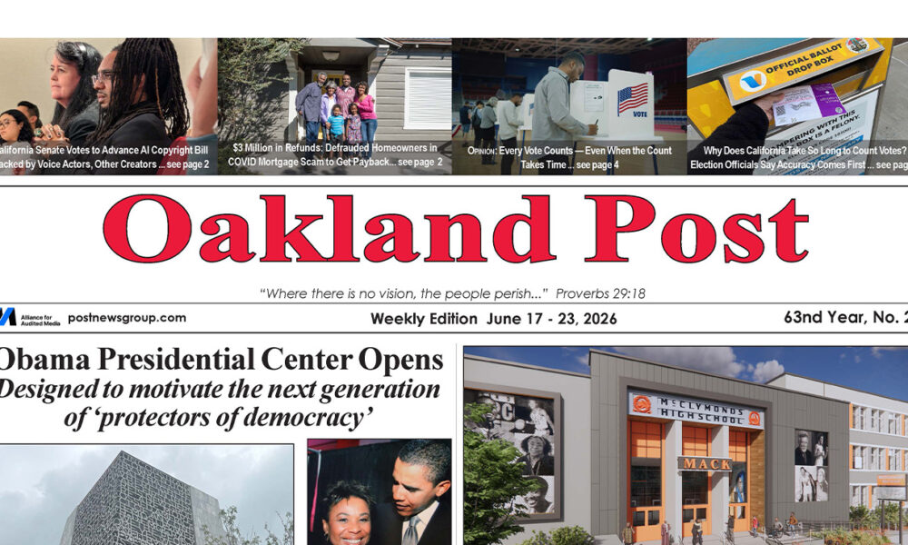 Oakland Post: Week of June 17 – 23, 2026