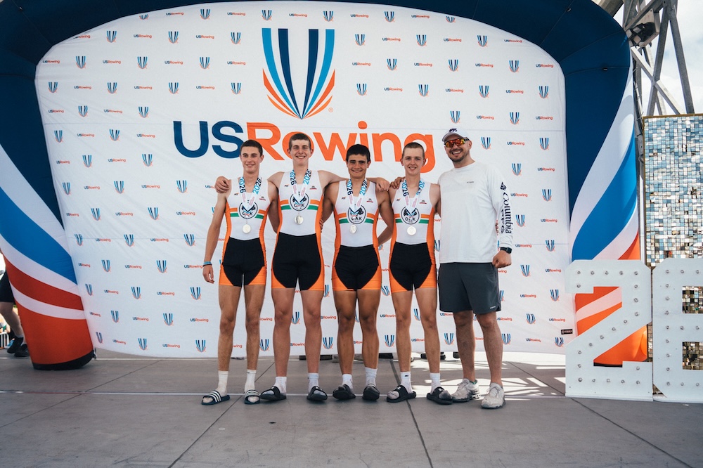 Piedmont rowers take silver and race the top boats as Oakland Strokes wins national title