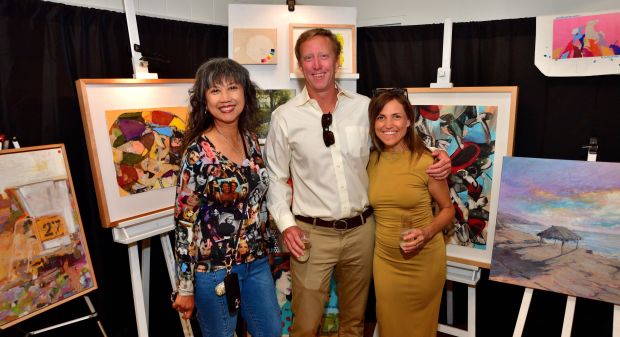 Valerie Lindgren with Thayne and Tara Yungman. (Vincent Andrunas)
