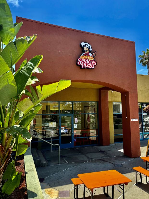 Seniore's Pizza is at 4305 Mission Blvd. is next to Ralph's in the Pacific Beach Marketplace. (Courtesy of Seniore's Pizza)