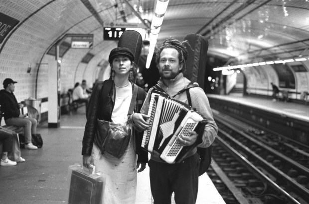 The duo Nathan and Jessie - Jessie Andra Smith and Nathan Rivera perform a unique blend of jazzy folk and blues. (Elizabeth Eastman)