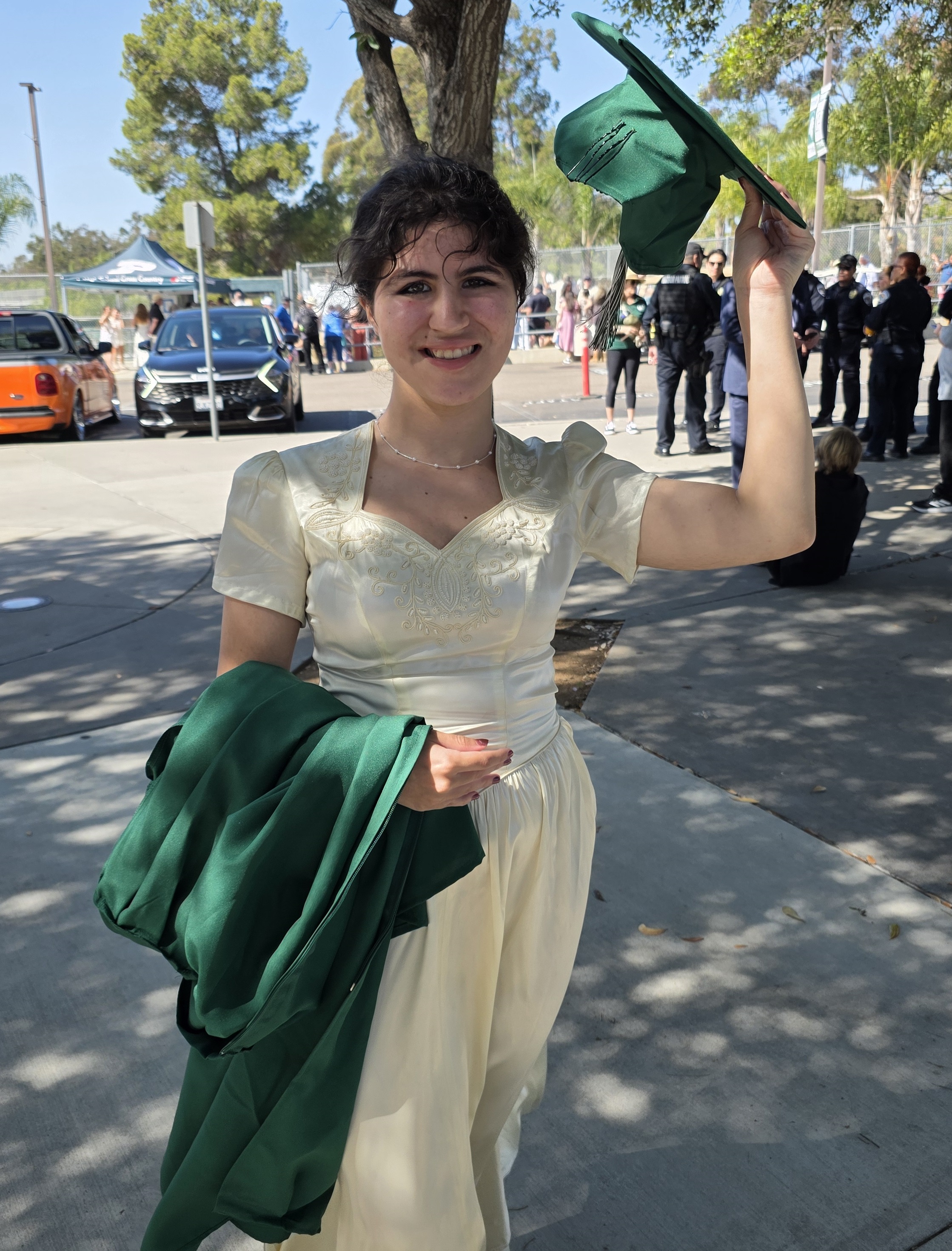 Naomi Henderson prepared to celebrate her graduation with plans to...